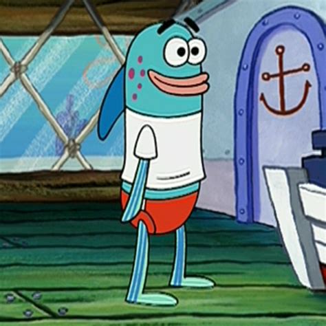 spongebob blue fish|Harold .